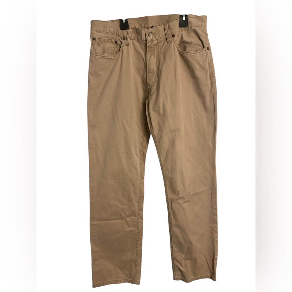 Polo Ralph Lauren Men's Tan 650 Straight Fit Pants 33/32 EUC